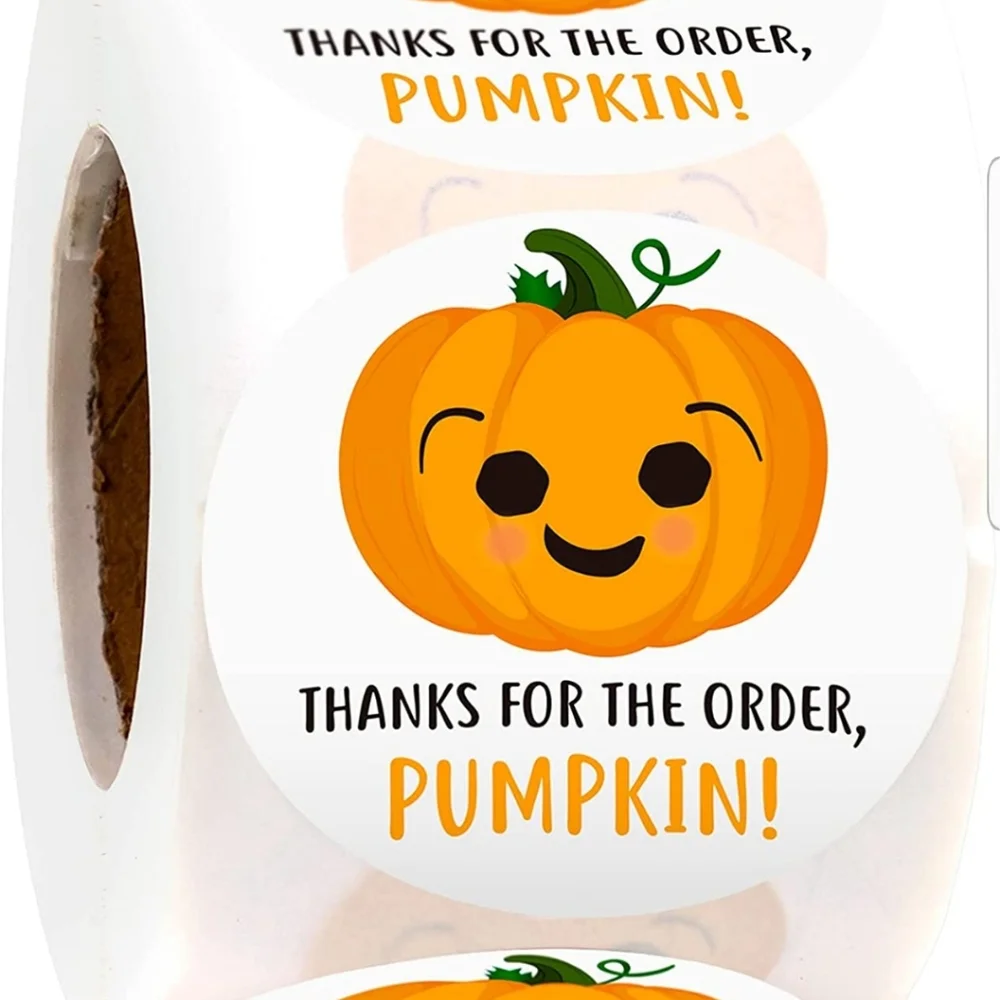 50 ct Halloween Stickers Jack-O-Lantern Sti